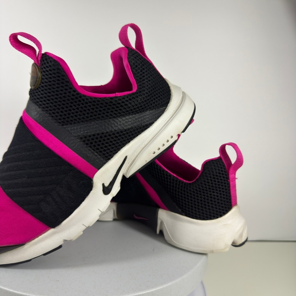 Nike Presto Extremeโ GS Black Pink Slip On Running Shoes 870022-004 Youth Sz 6Y